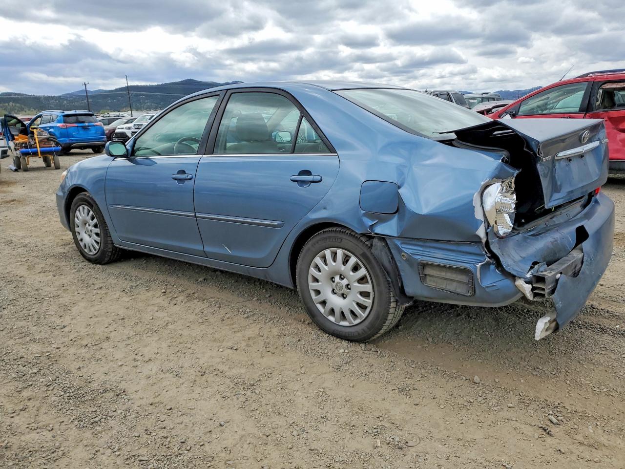 2003 Toyota Camry Xle Blue vin: JTDBE32KX30170834