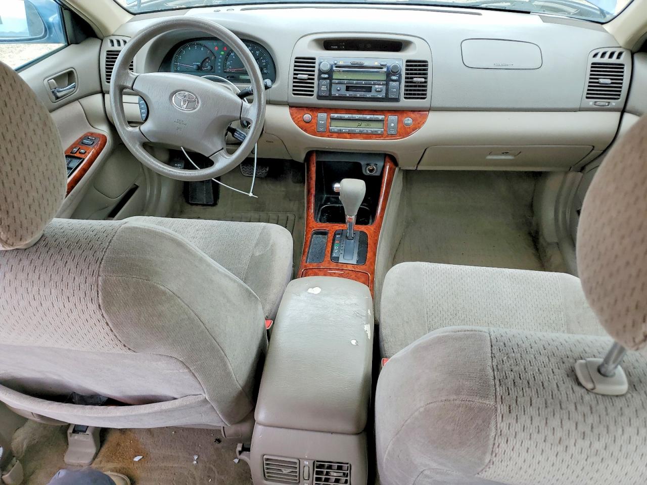 2003 Toyota Camry Xle Blue vin: JTDBE32KX30170834