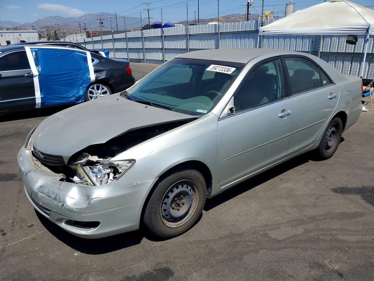 2003 Toyota Camry Le Silver vin: JTDBE32KX30227629