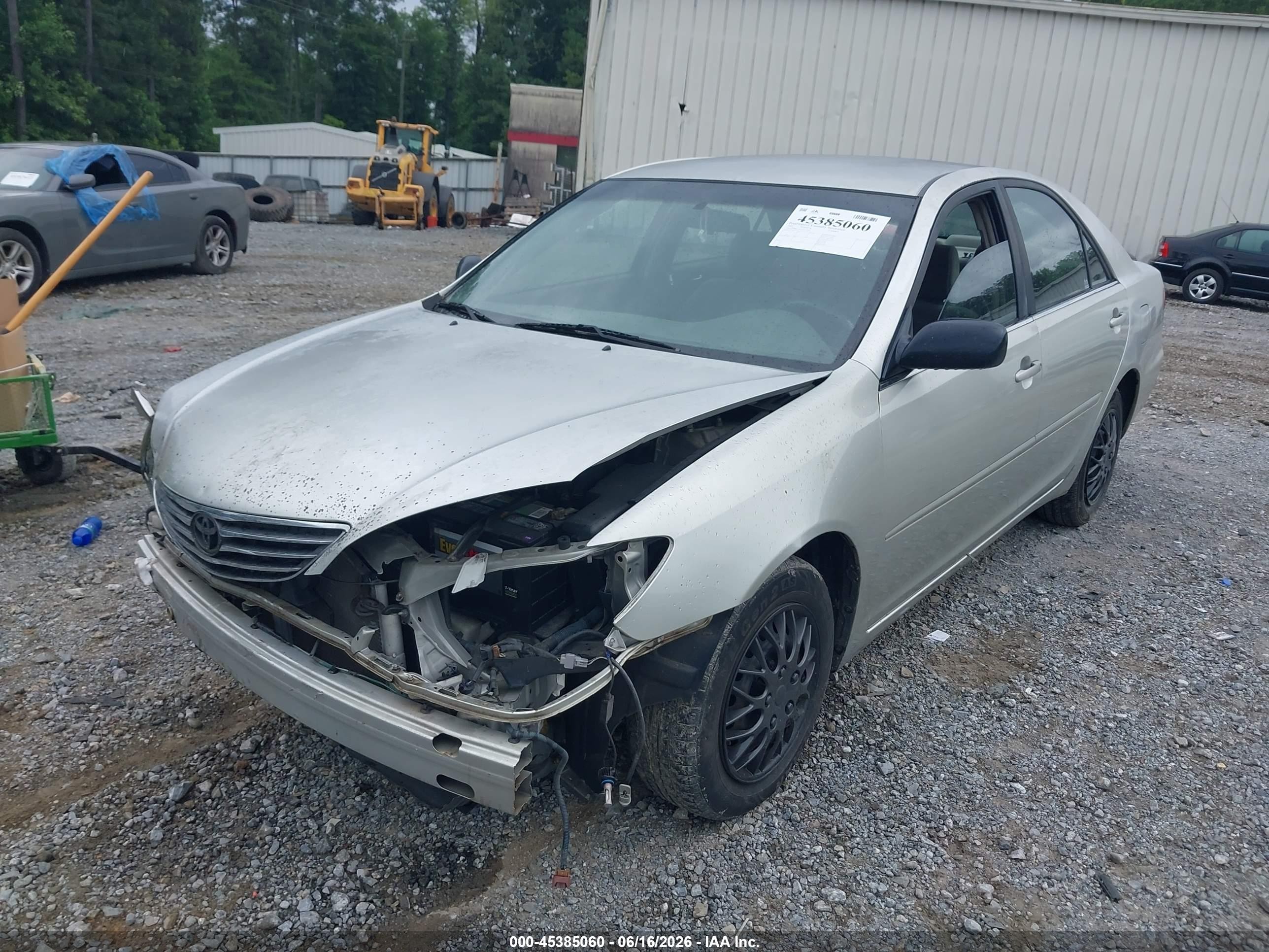 2005 Toyota Camry Std Silver vin: JTDBE32KX50312909