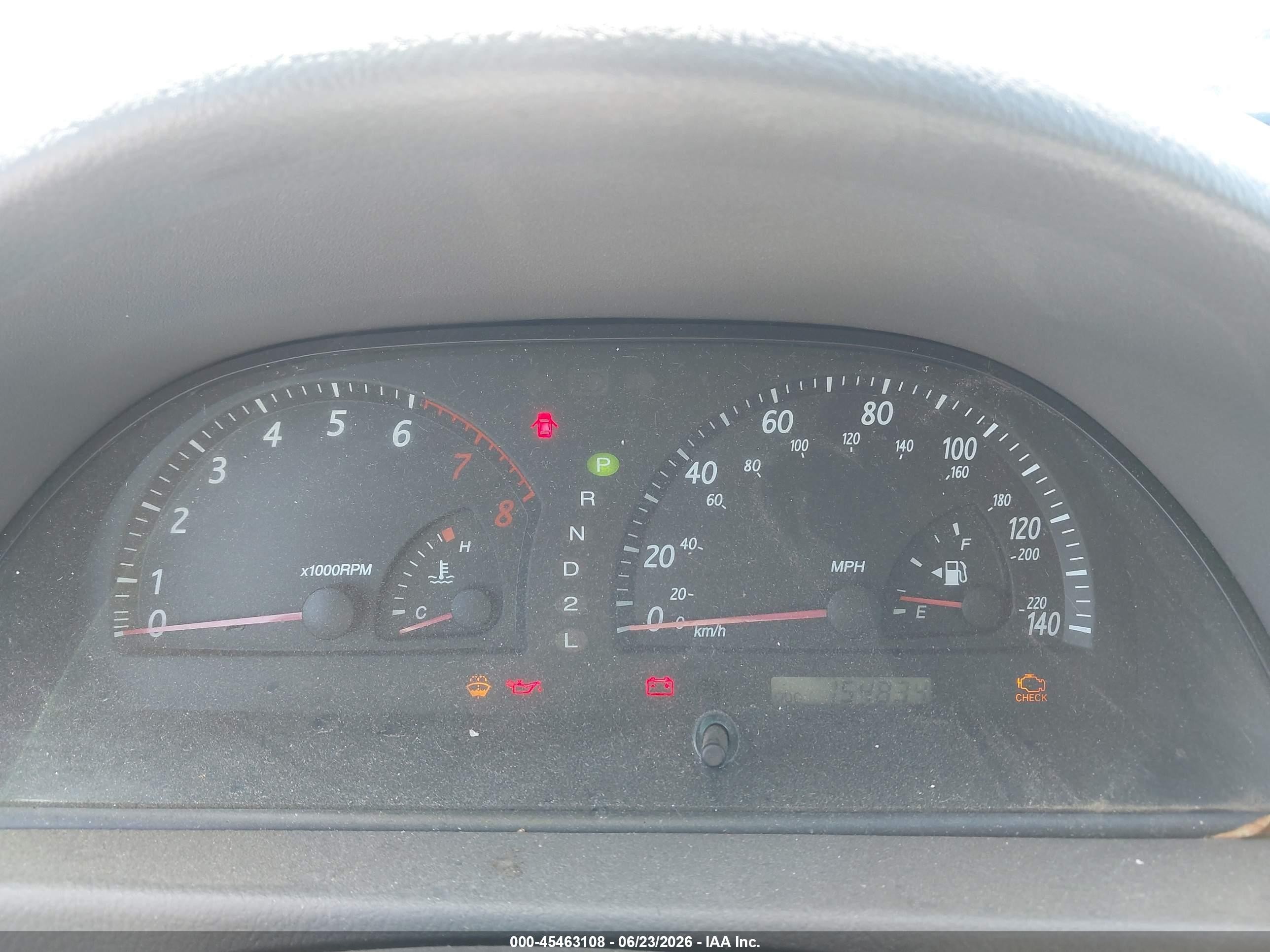2002 Toyota Camry Xle Серый vin: JTDBF30K020033111