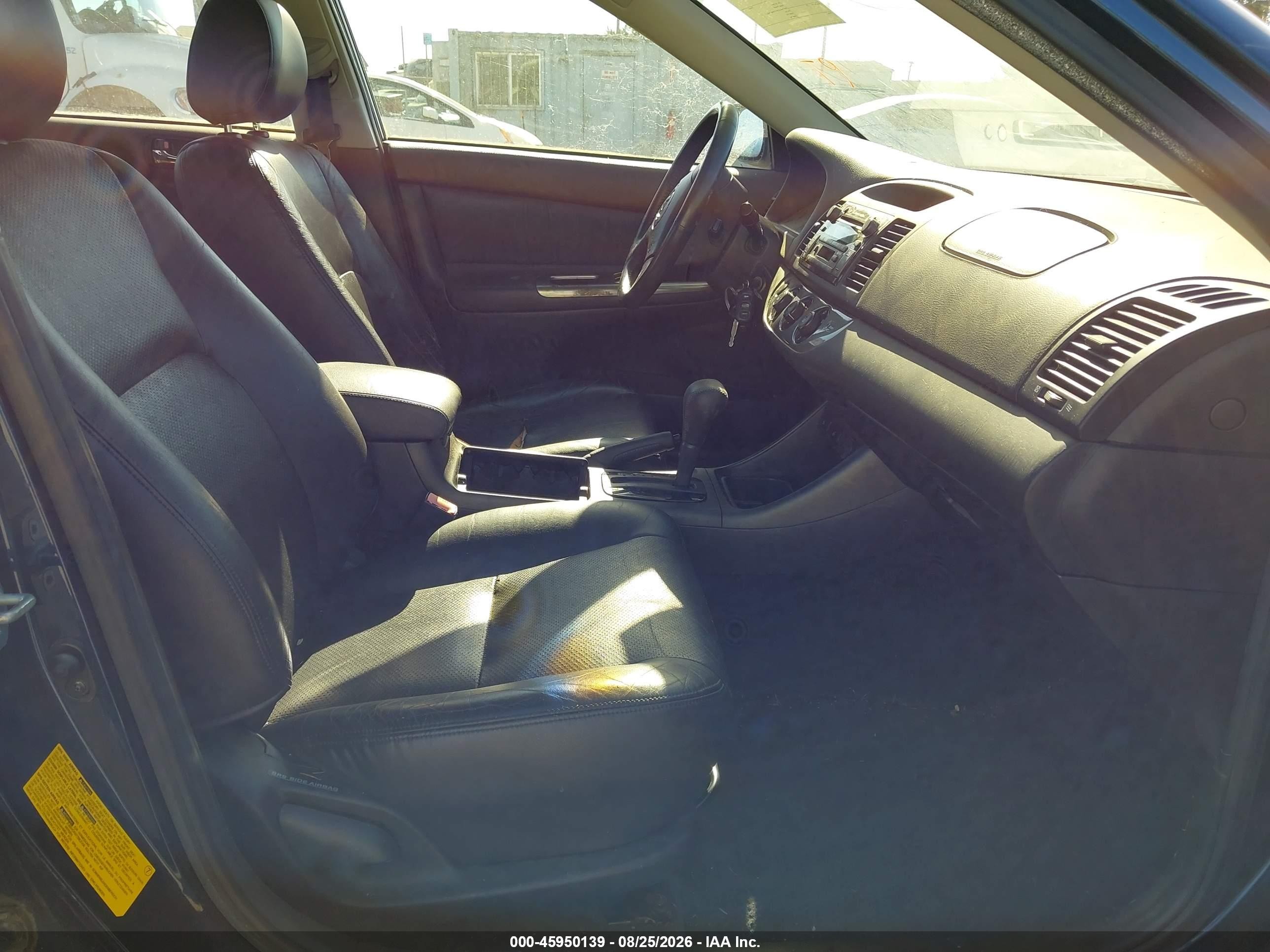 2002 Toyota Camry Se V6 Blue vin: JTDBF30K120021596
