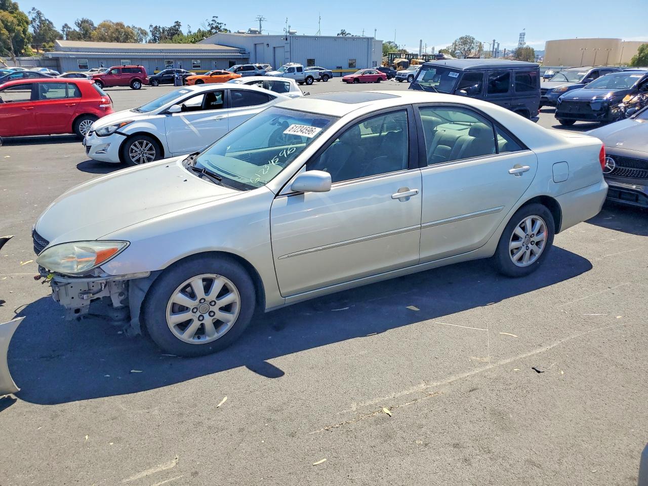 2002 Toyota Camry Xle V6 Silver vin: JTDBF30K120037362