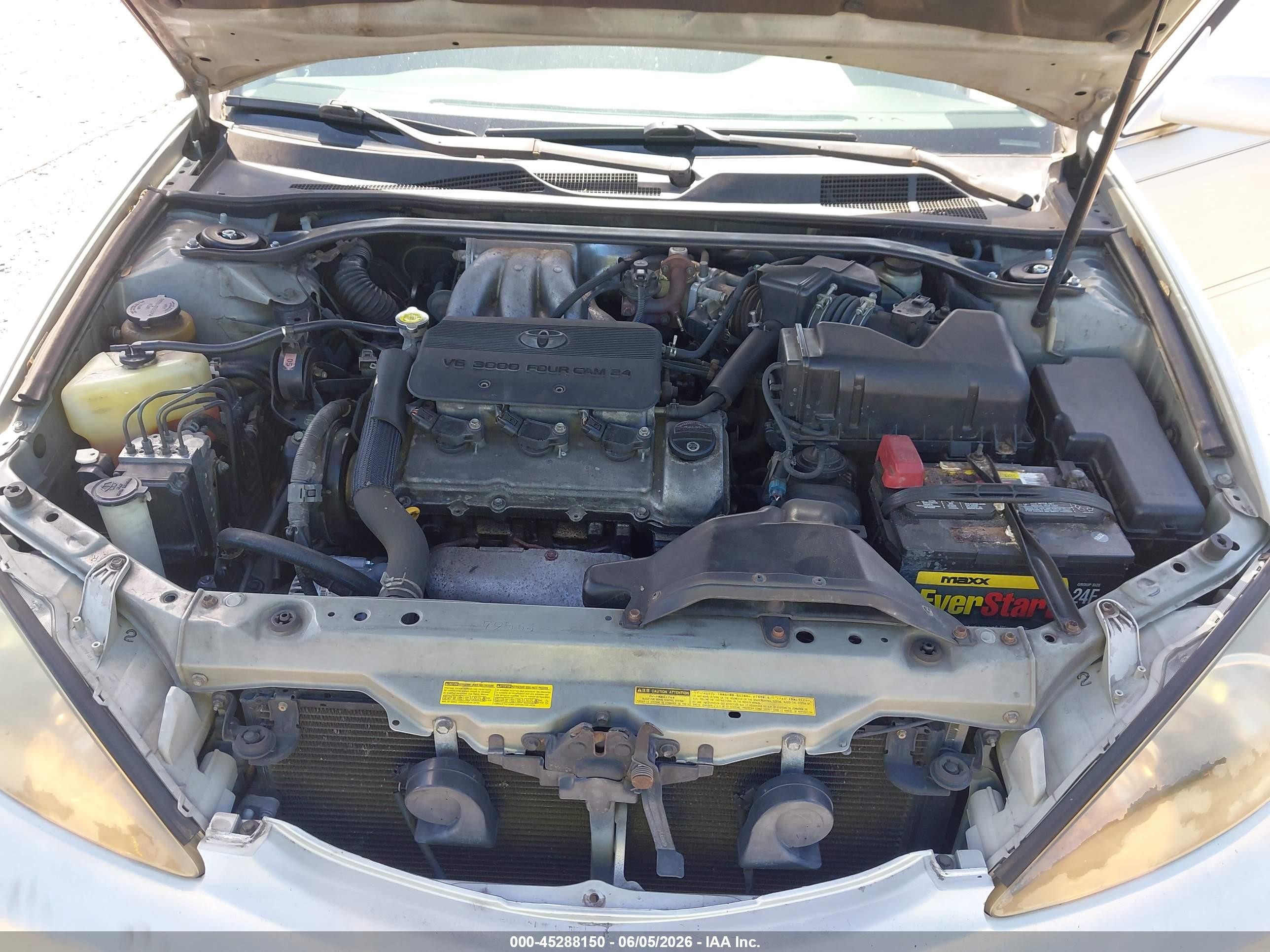 2002 Toyota Camry Se V6 Silver vin: JTDBF30K220082682