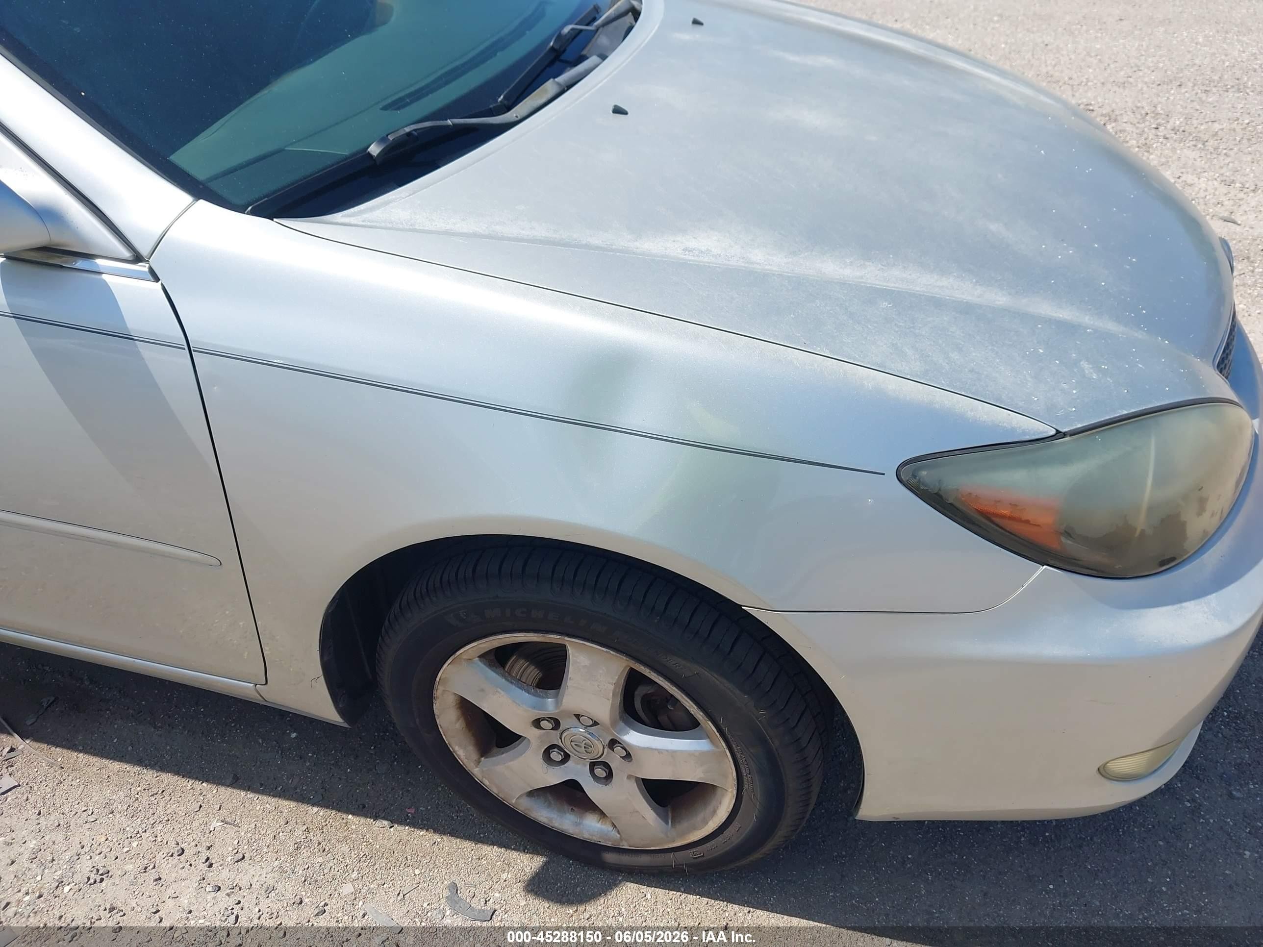 2002 Toyota Camry Se V6 Silver vin: JTDBF30K220082682