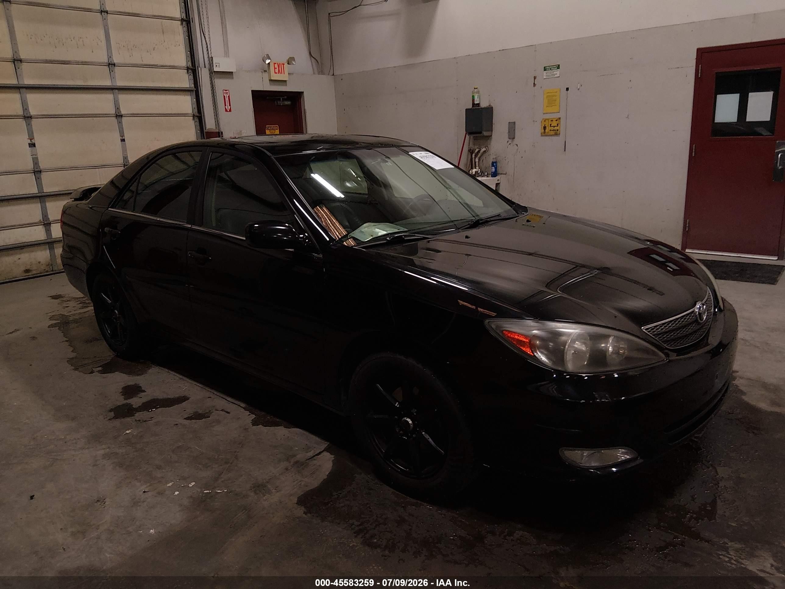 2002 Toyota Camry Se Black vin: JTDBF30K620056943