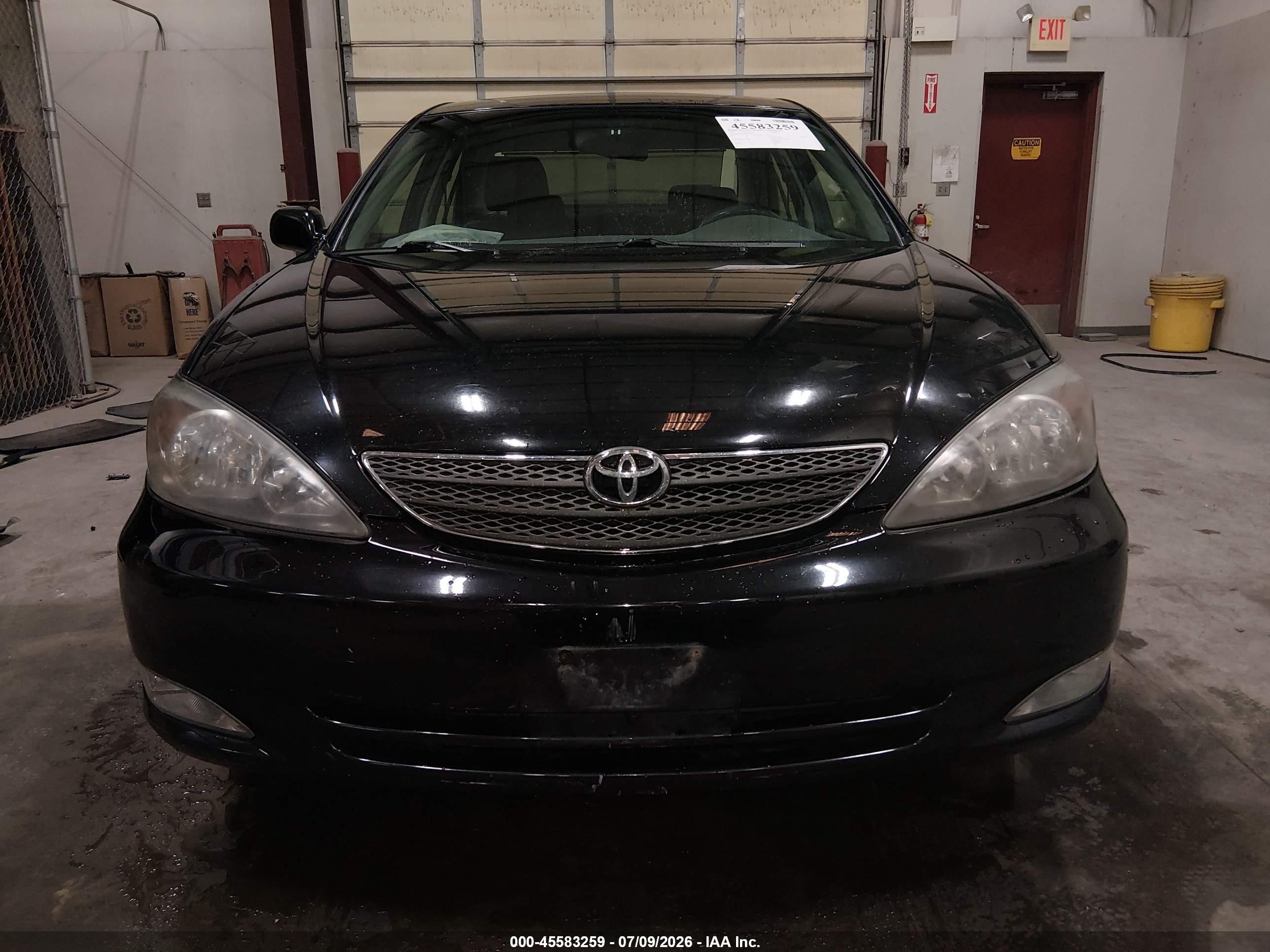 2002 Toyota Camry Se Black vin: JTDBF30K620056943