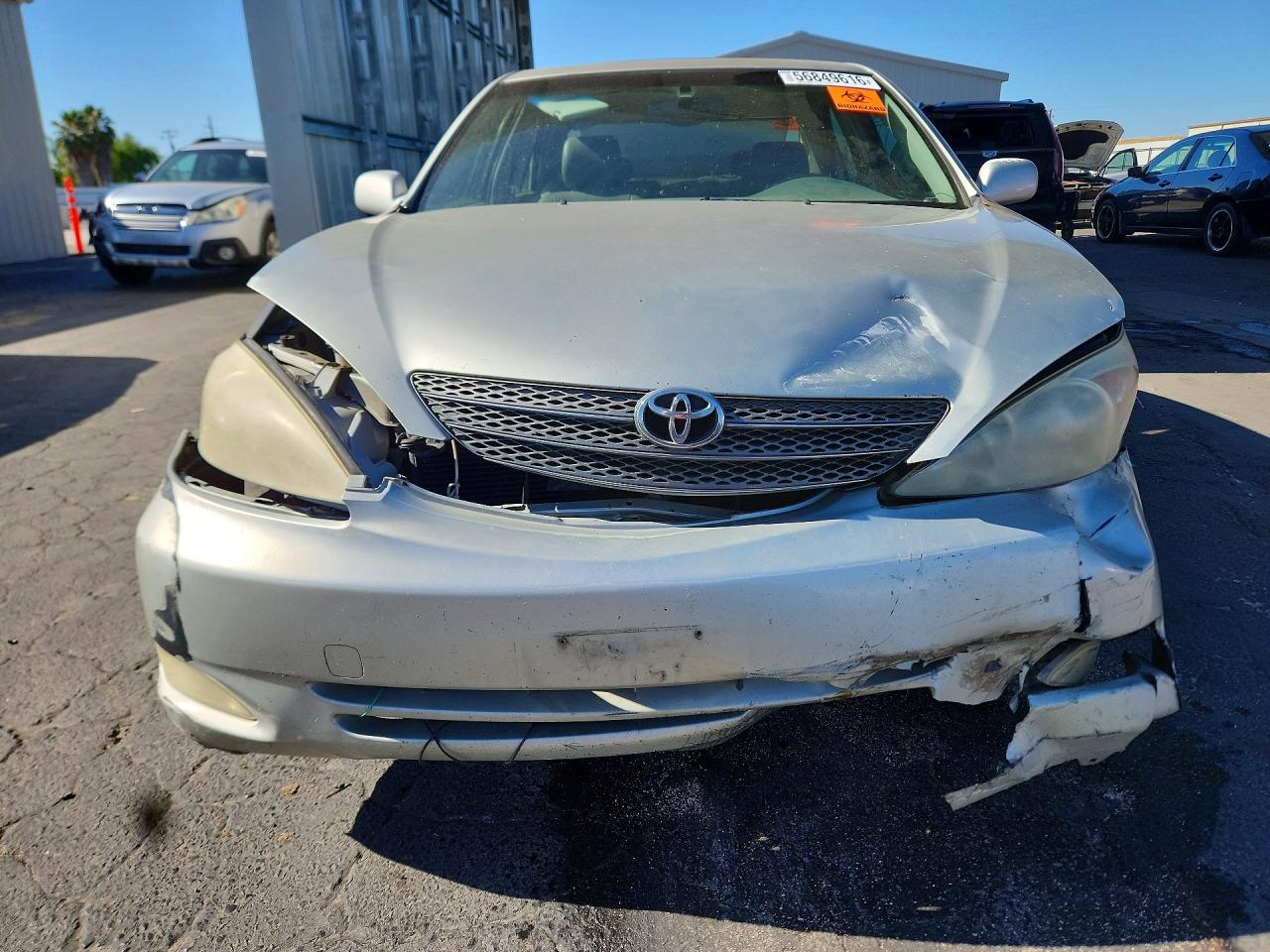 2003 Toyota Camry Xle V6 Silver vin: JTDBF30K630142223