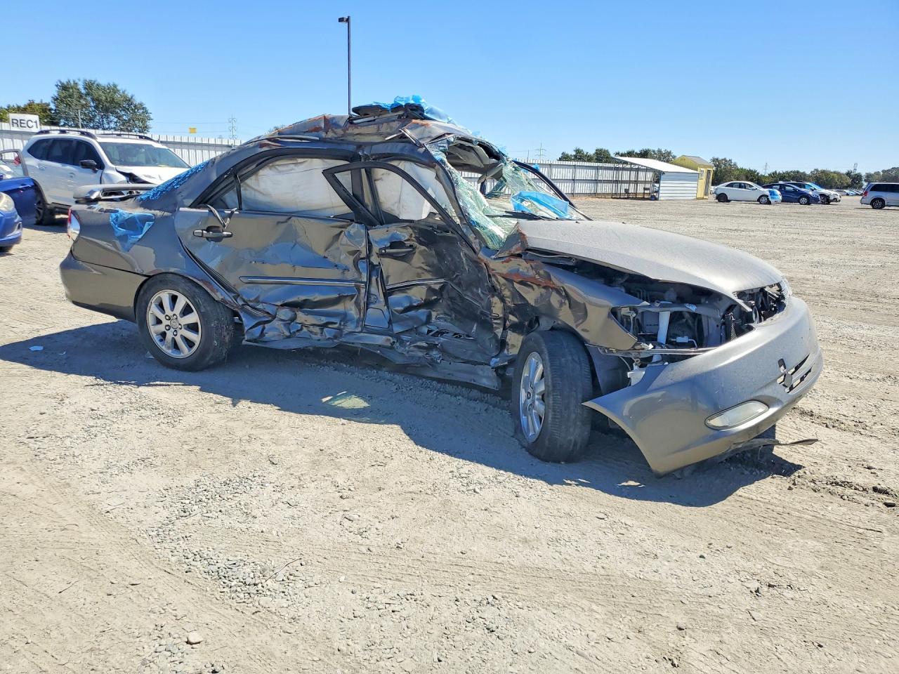 2003 Toyota Camry Xle V6 Серый vin: JTDBF30K630150144