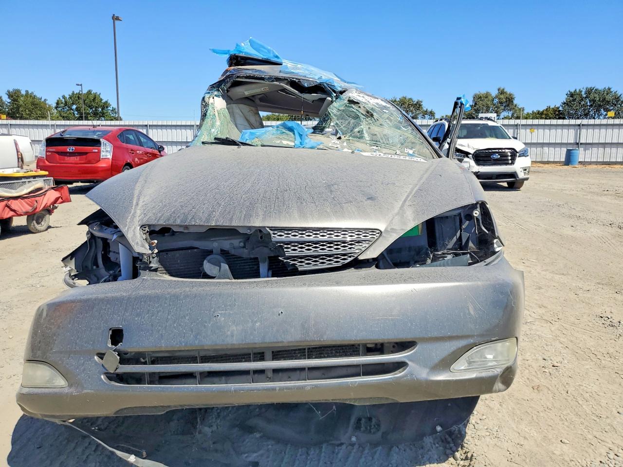 2003 Toyota Camry Xle V6 Серый vin: JTDBF30K630150144