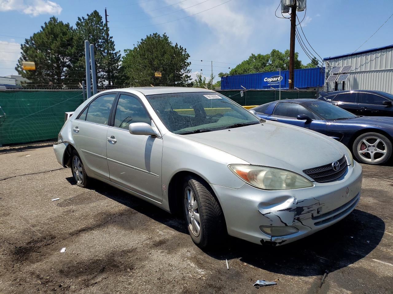 2003 Toyota Camry Xle V6 Silver vin: JTDBF30K630151617