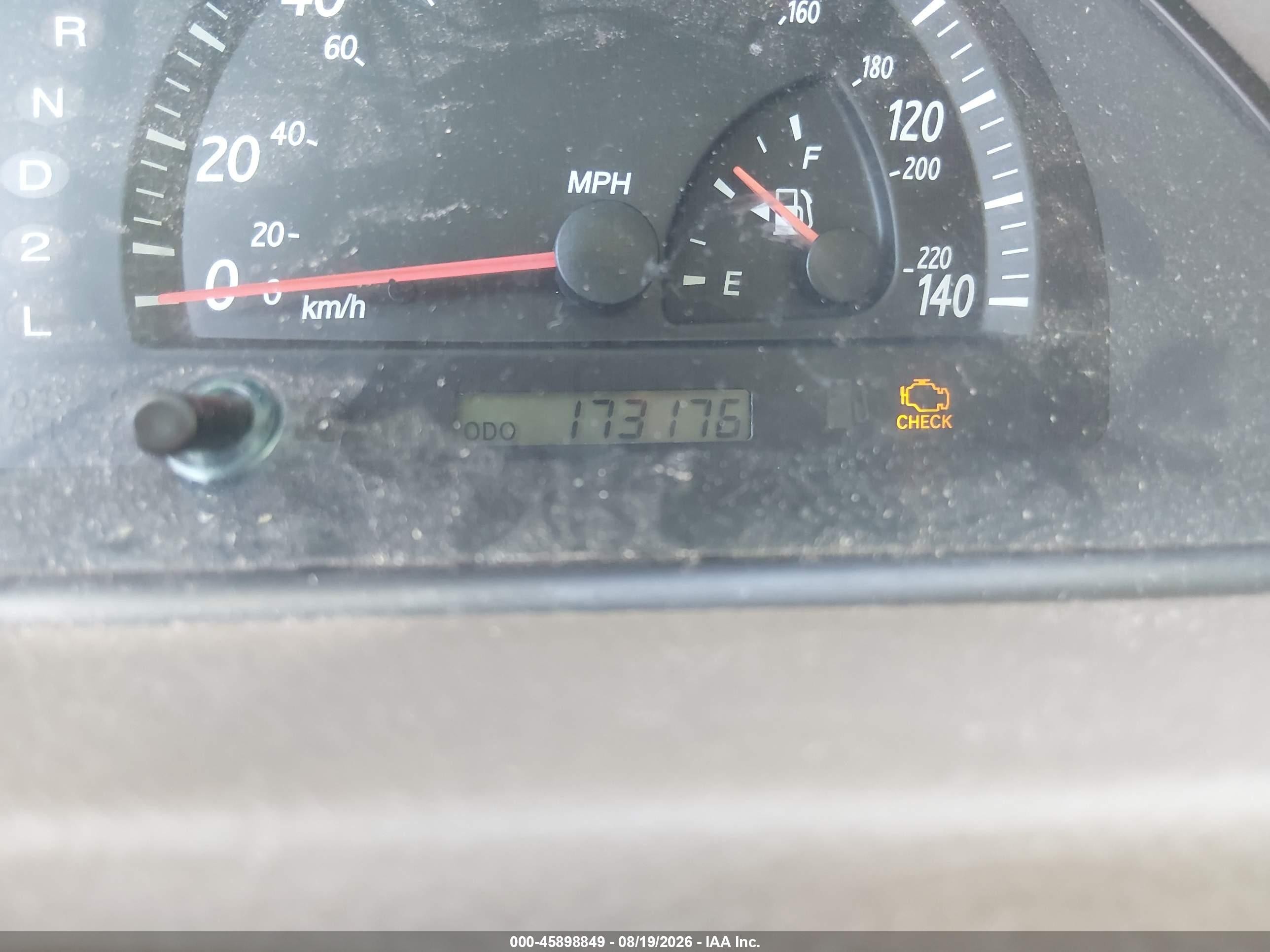 2002 Toyota Camry Xle Beige vin: JTDBF30K720035535