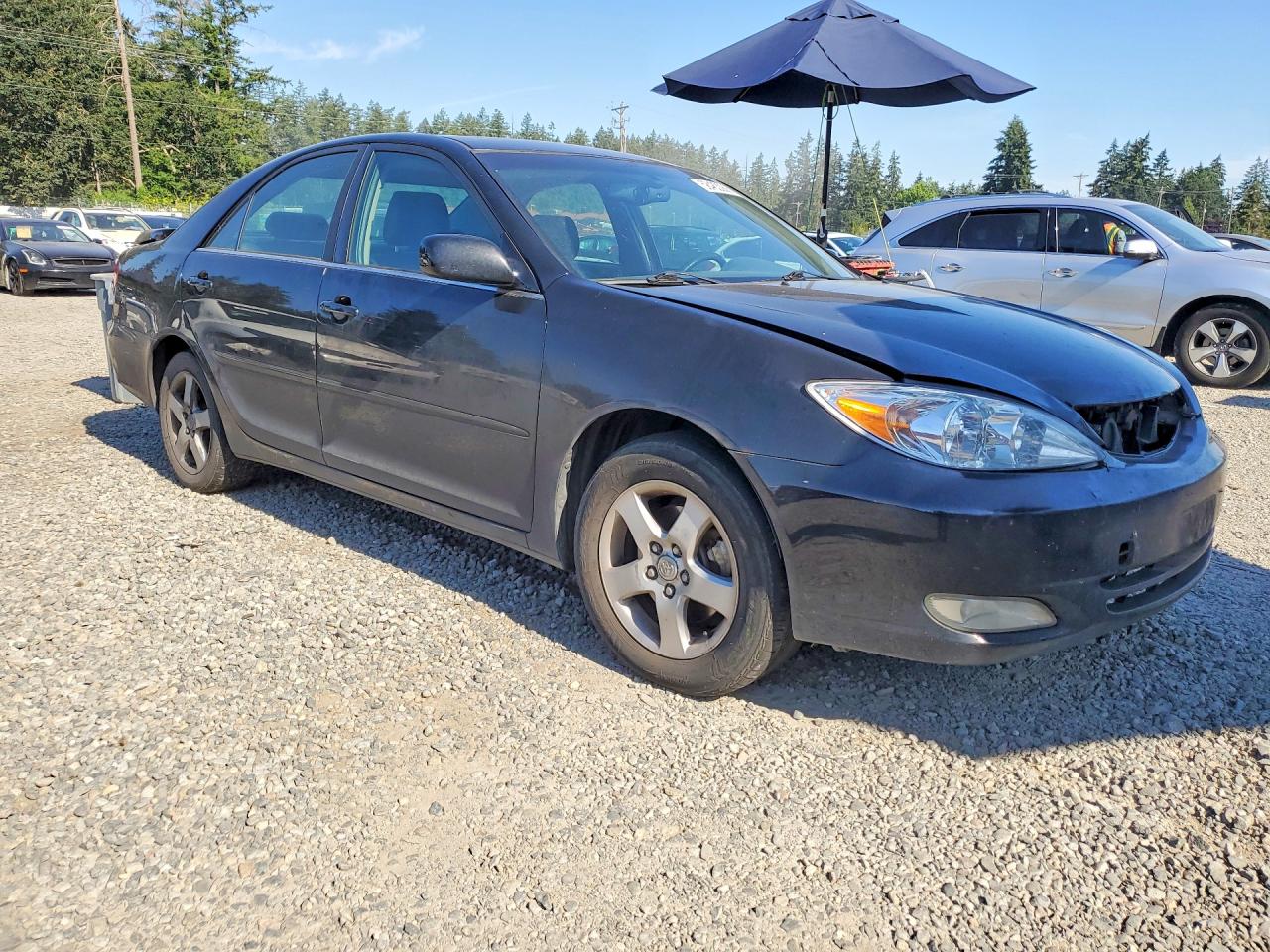 2002 Toyota Camry Se V6 Black vin: JTDBF30K820028139