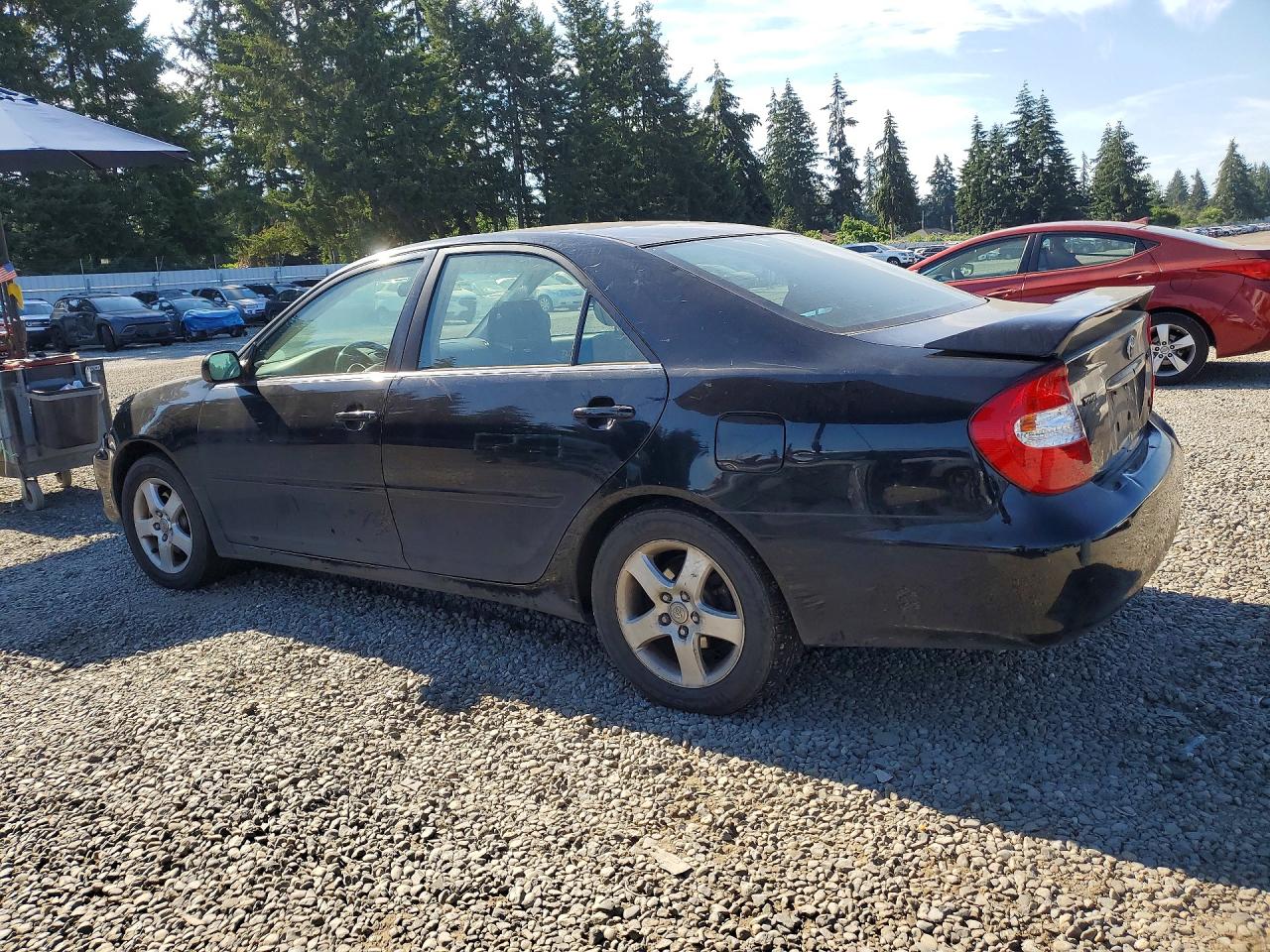 2002 Toyota Camry Se V6 Black vin: JTDBF30K820028139