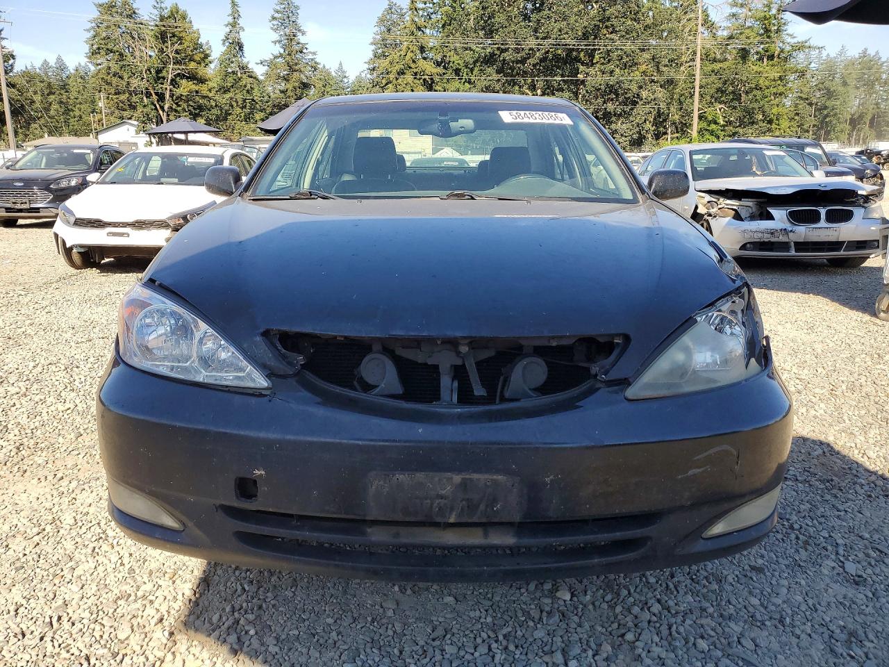 2002 Toyota Camry Se V6 Black vin: JTDBF30K820028139