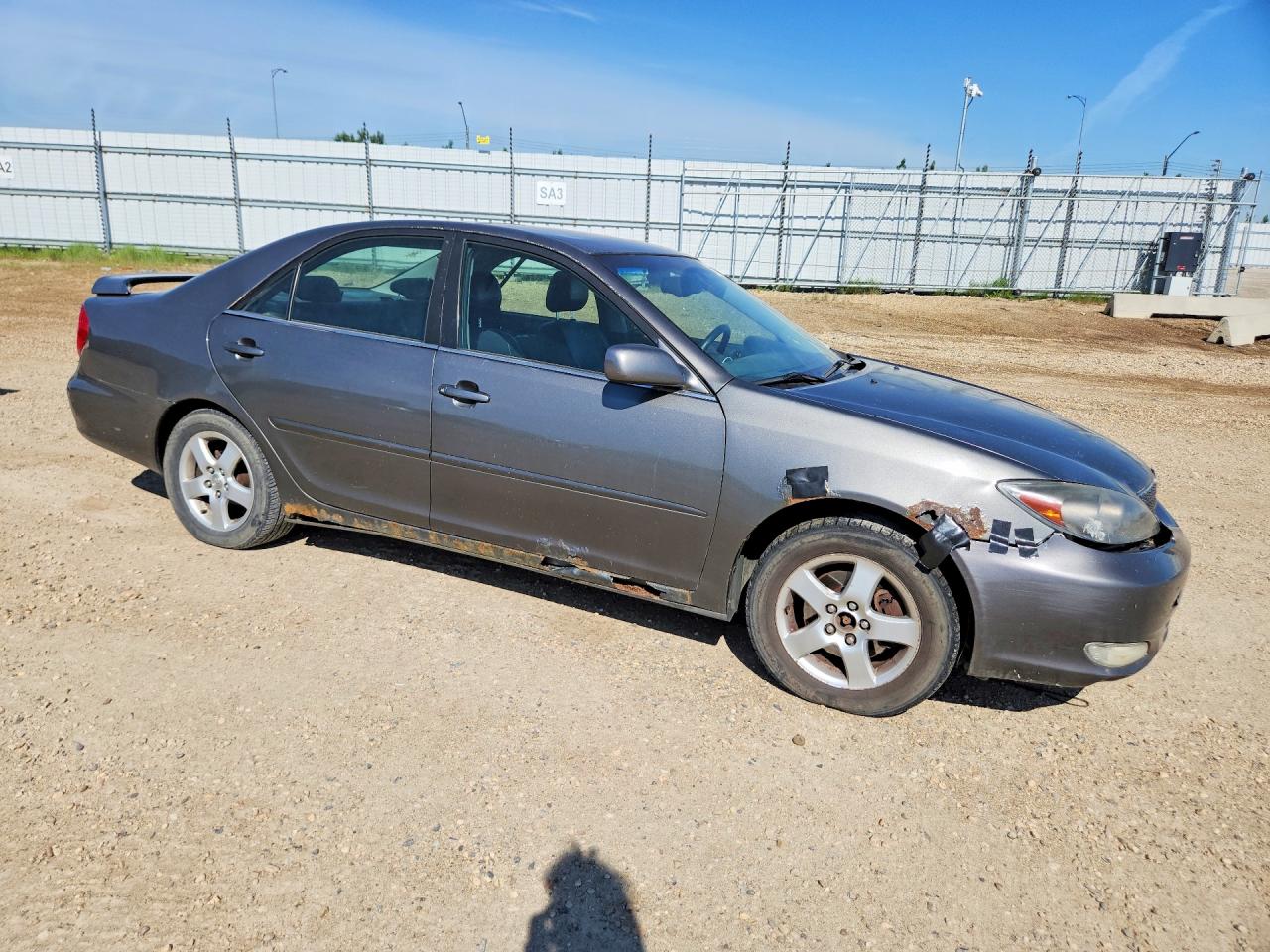 2002 Toyota Camry Le V6 Gray vin: JTDBF30K920033818