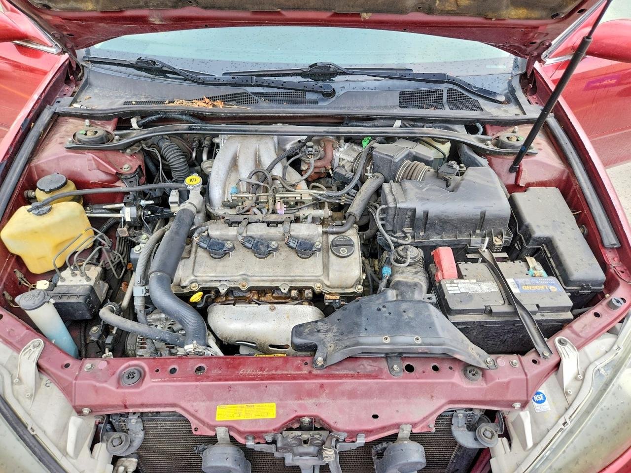 2002 Toyota Camry Se V6 Burgundy vin: JTDBF30K920062204