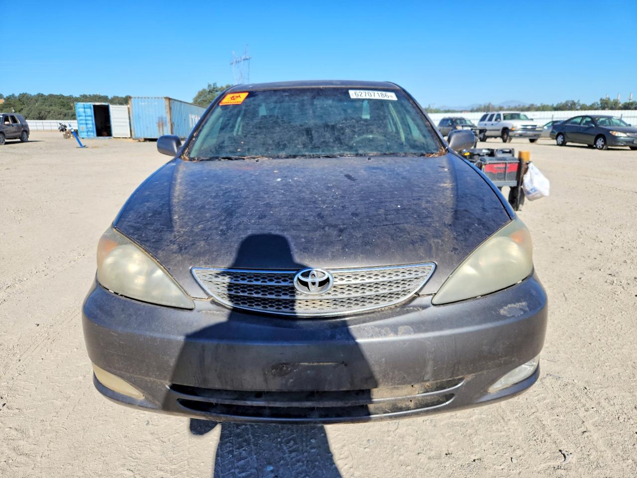 2002 Toyota Camry Se V6 Gray vin: JTDBF30KX20026098