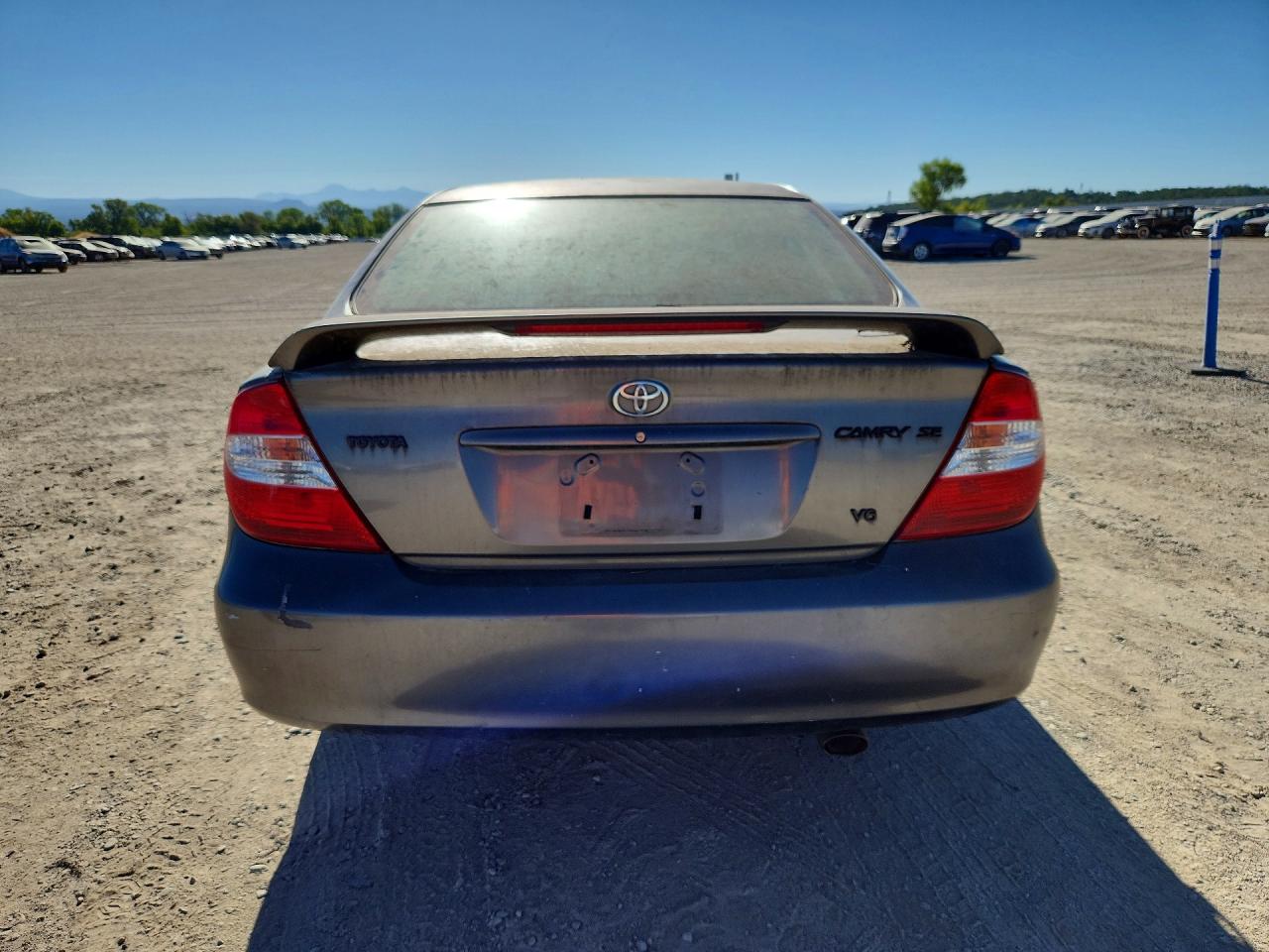 2002 Toyota Camry Se V6 Gray vin: JTDBF30KX20026098
