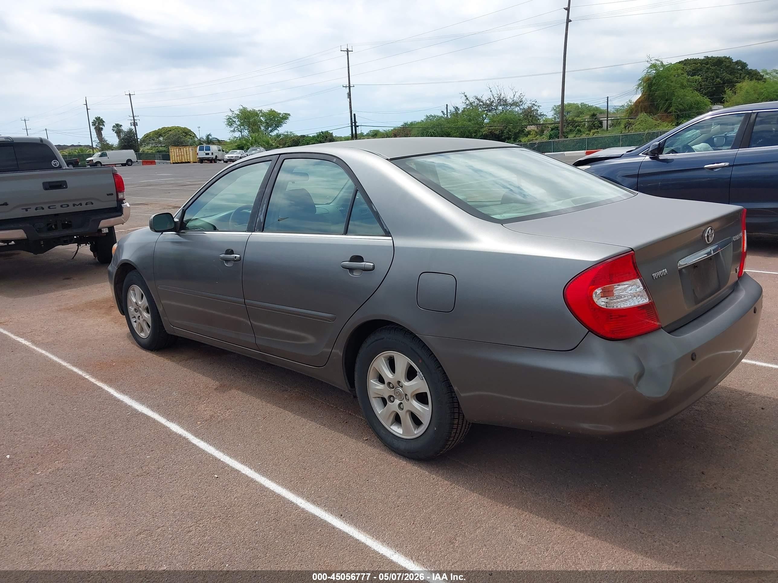 2003 Toyota Camry Le V6/se V6/xle V6 Gray vin: JTDBF32K230151059