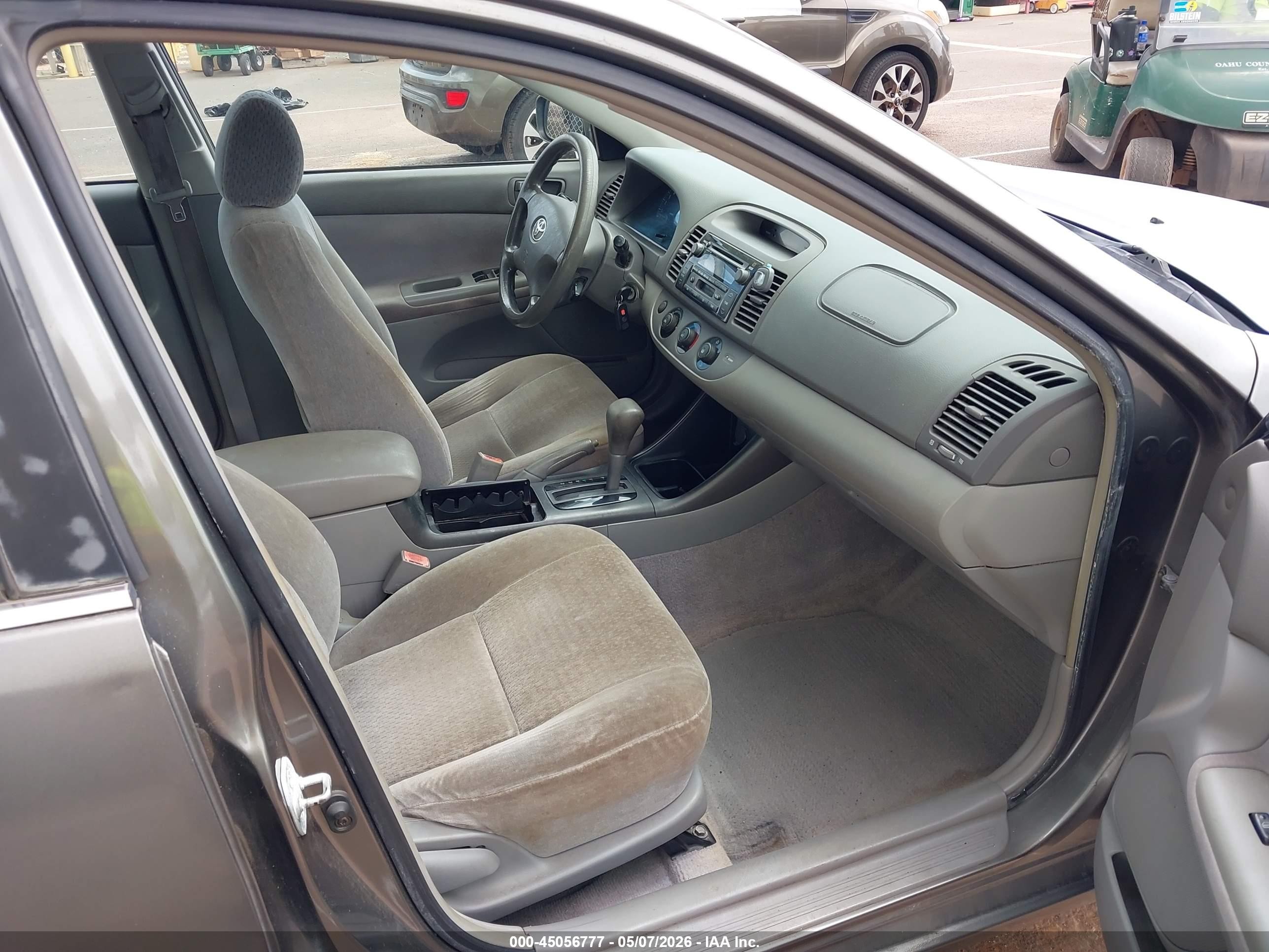 2003 Toyota Camry Le V6/se V6/xle V6 Gray vin: JTDBF32K230151059