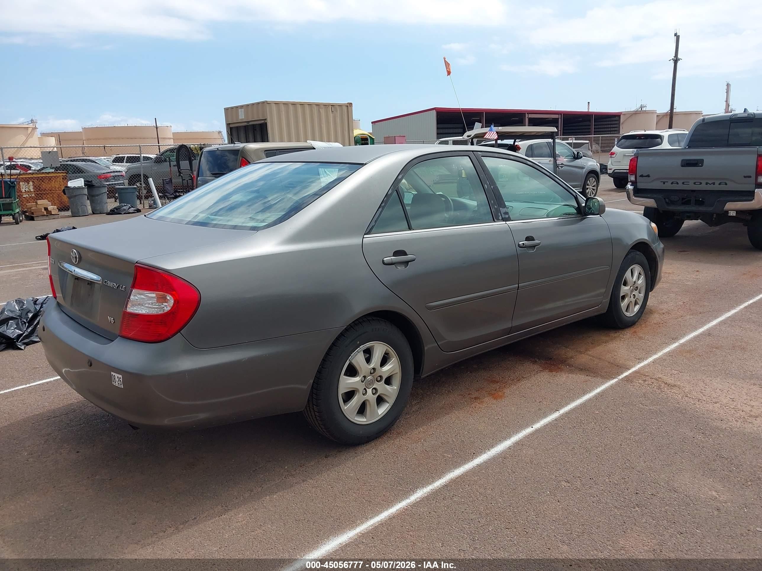 2003 Toyota Camry Le V6/se V6/xle V6 Gray vin: JTDBF32K230151059