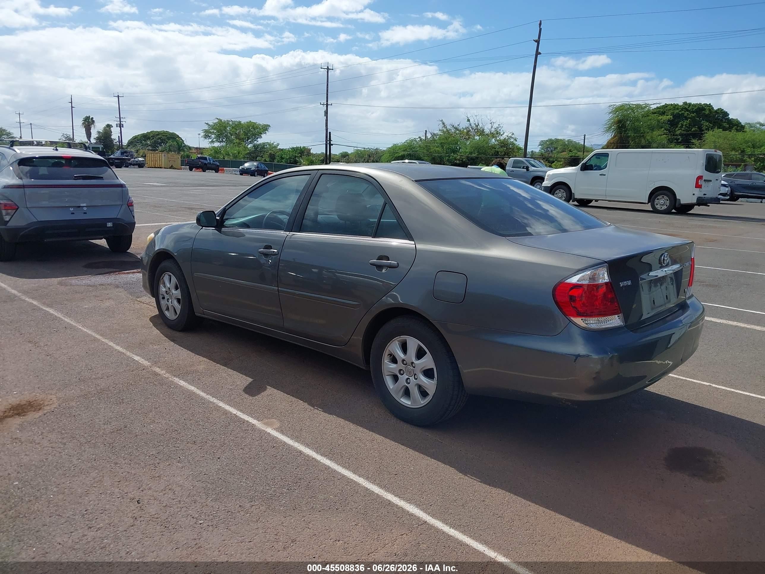 2006 Toyota Camry Le V6/xle V6 Gray vin: JTDBF32K360169168