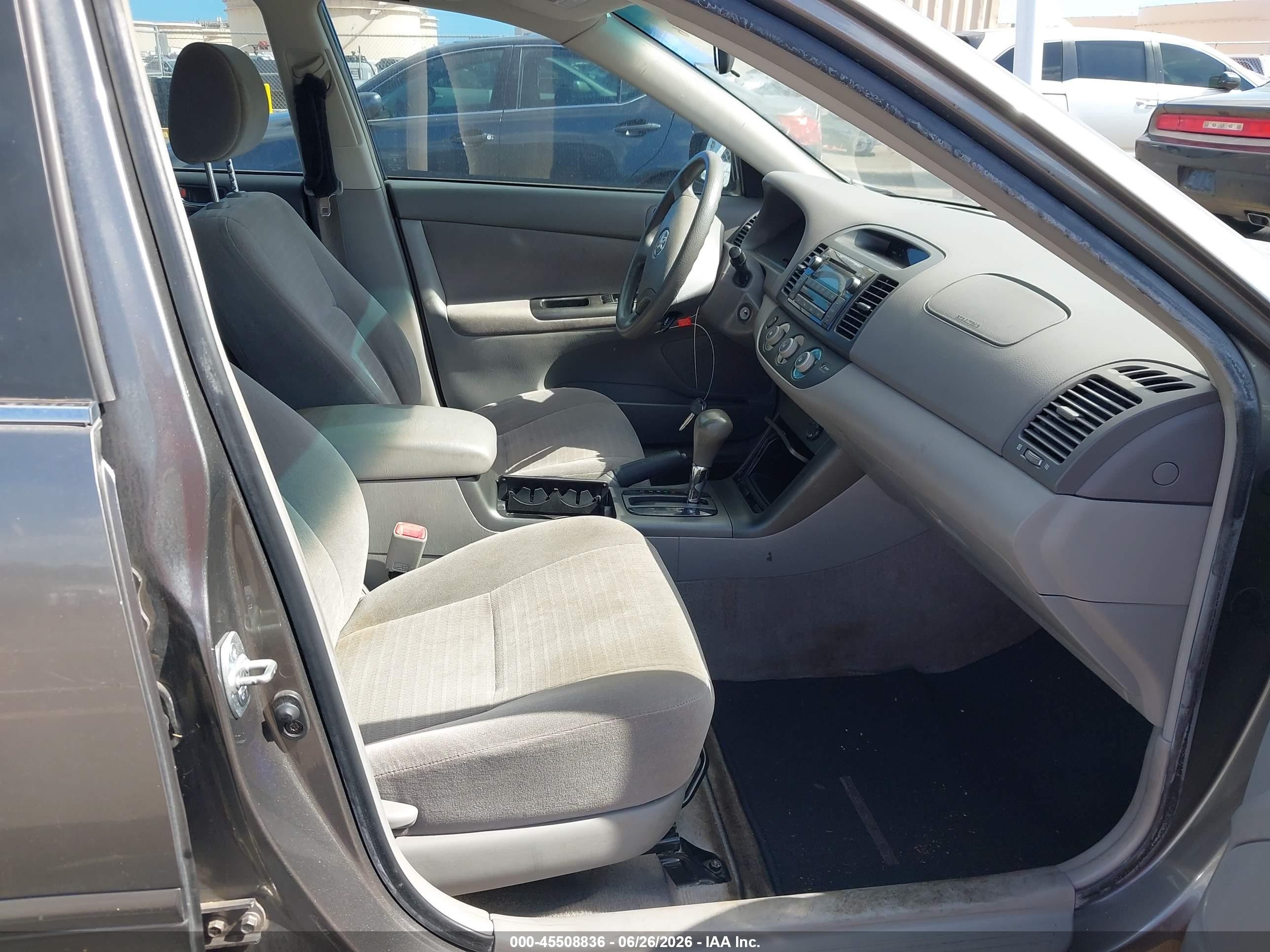 2006 Toyota Camry Le V6/xle V6 Gray vin: JTDBF32K360169168