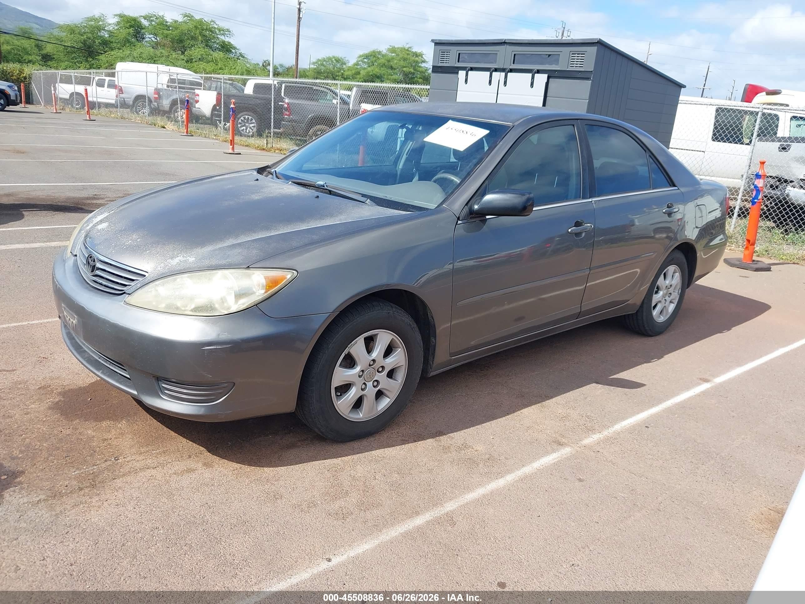 2006 Toyota Camry Le V6/xle V6 Gray vin: JTDBF32K360169168