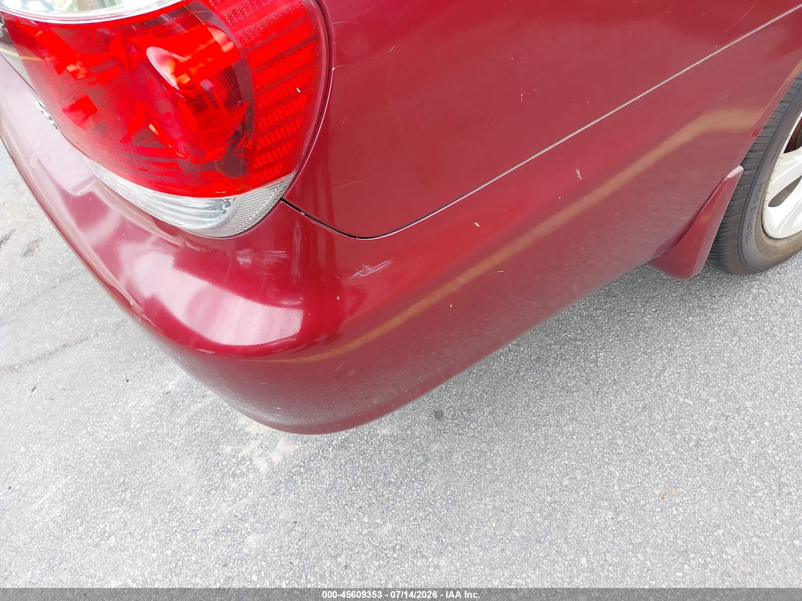 2006 Toyota Camry Xle V6 Red vin: JTDBF32K360170434