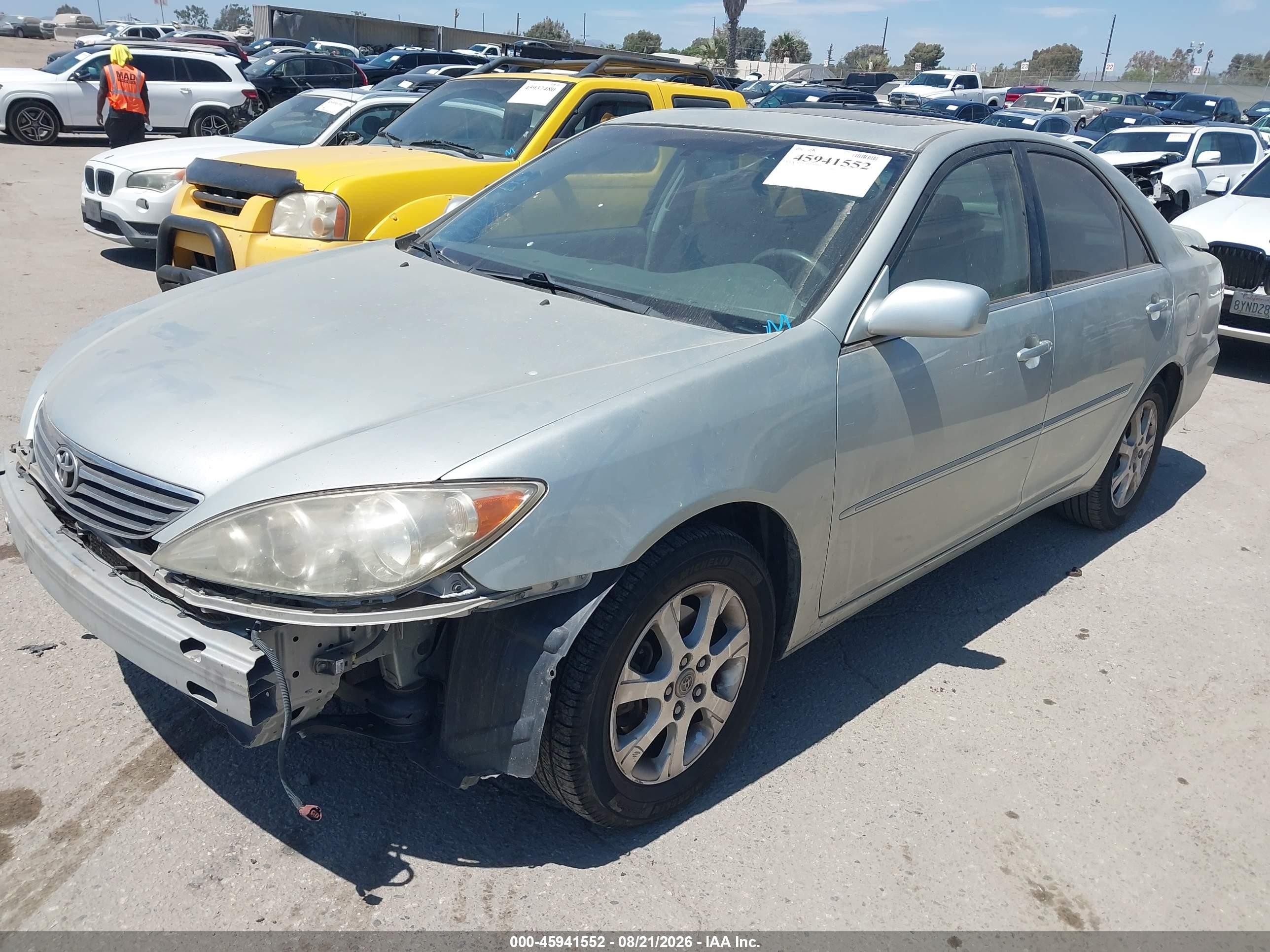 2006 Toyota Camry Xle V6 Silver vin: JTDBF32K460170216