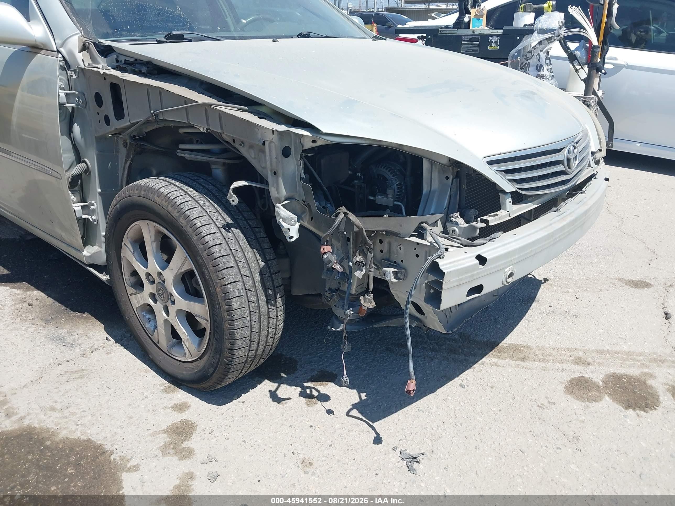 2006 Toyota Camry Xle V6 Silver vin: JTDBF32K460170216