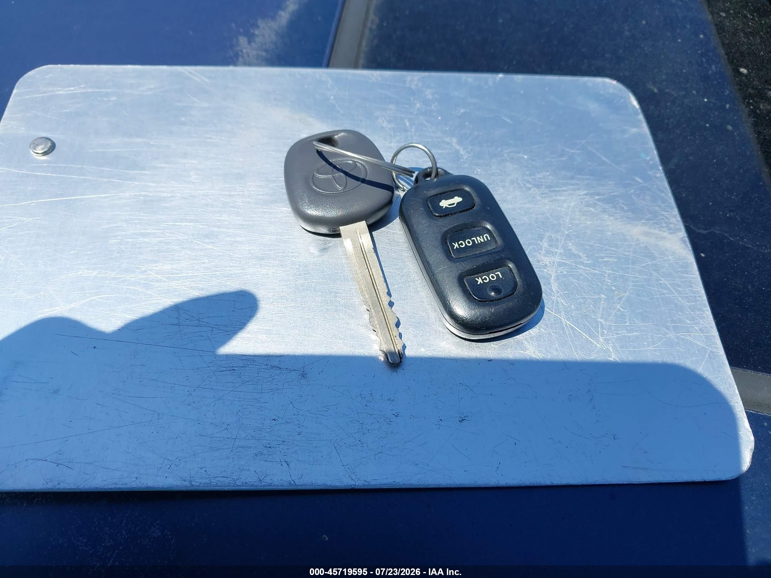 2002 Toyota Camry Xle Blue vin: JTDBF32K920084491