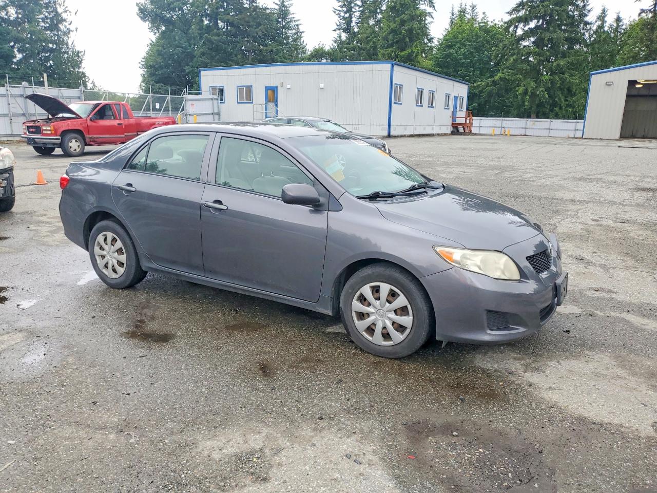 2009 Toyota Corolla Le Gray vin: JTDBL40E09J010165