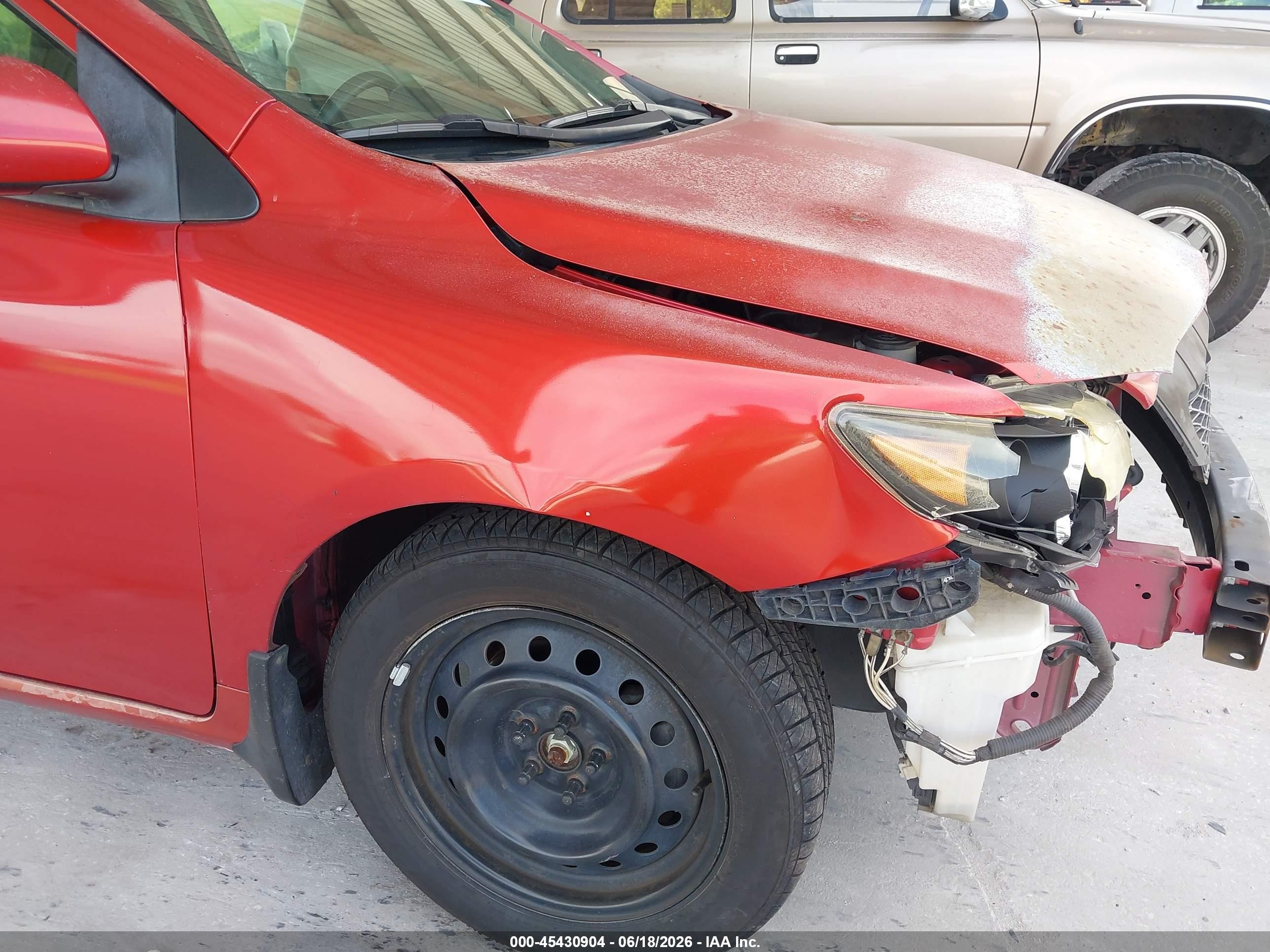 2009 Toyota Corolla Le Red vin: JTDBL40E09J017486