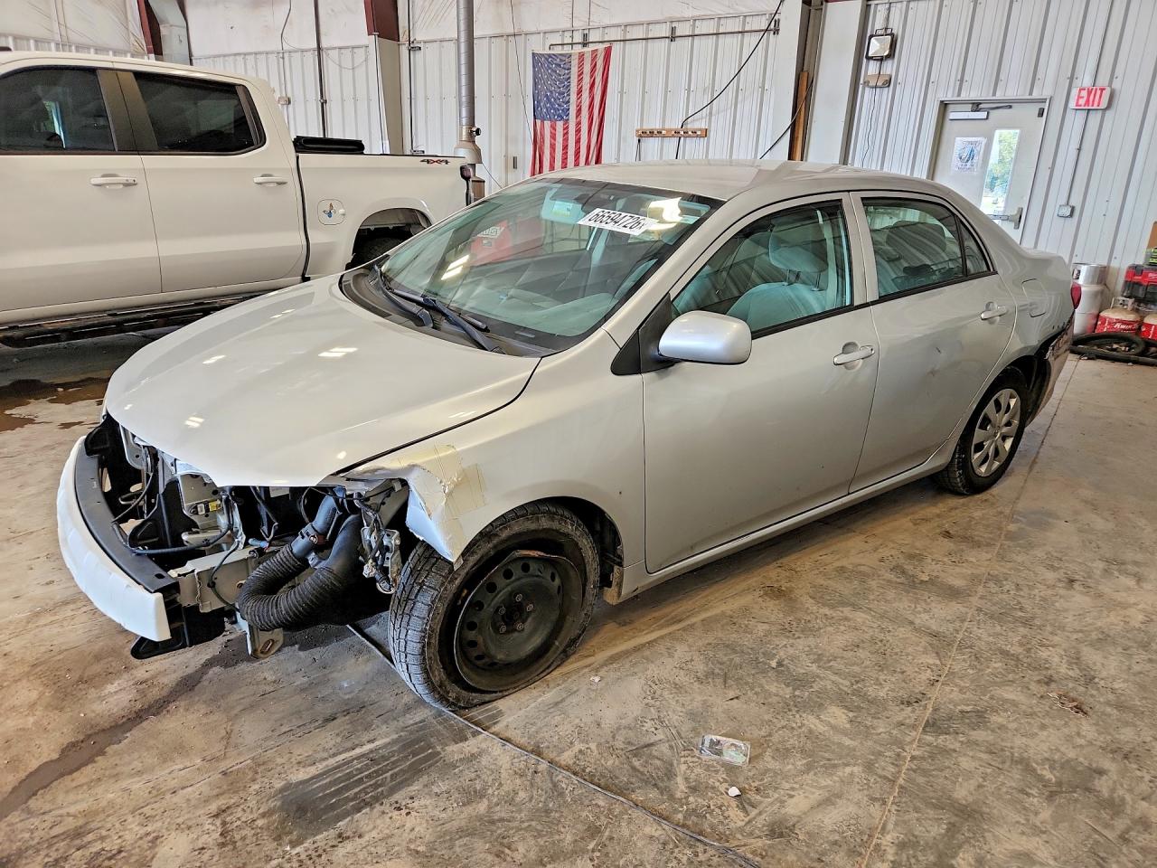 2009 Toyota Corolla Le Silver vin: JTDBL40E09J020145