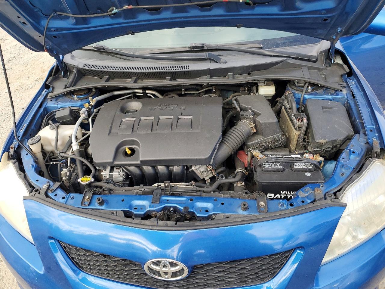 2009 Toyota Corolla Le Blue vin: JTDBL40E09J026608