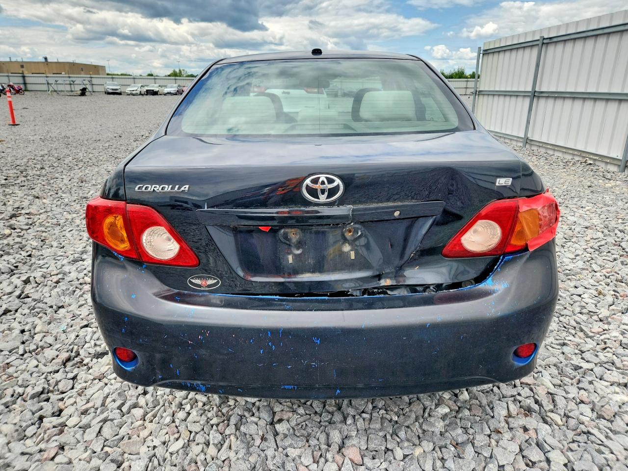 2009 Toyota Corolla Le Black vin: JTDBL40E09J039357