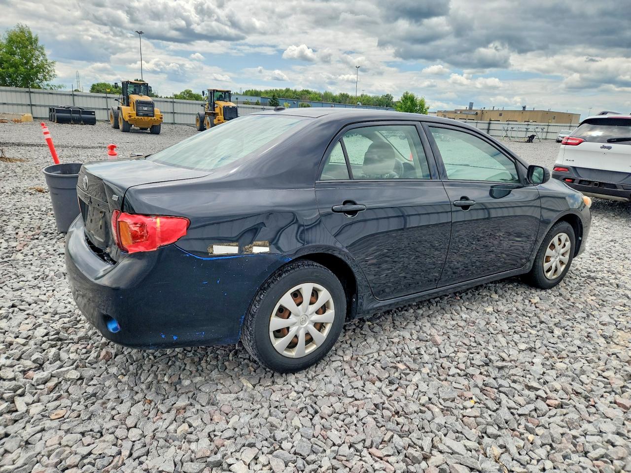 2009 Toyota Corolla Le Black vin: JTDBL40E09J039357