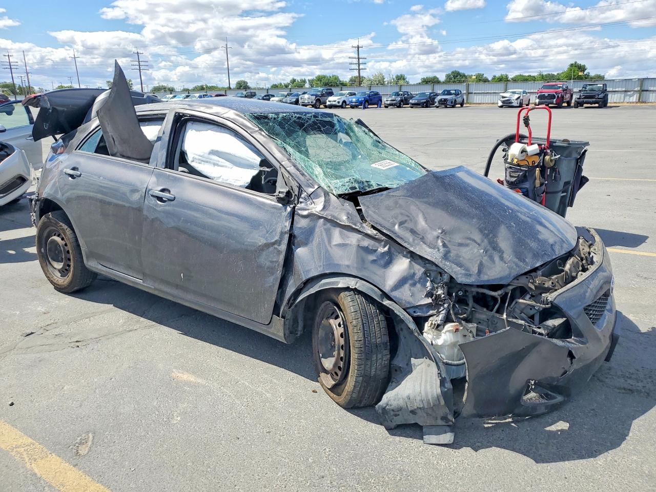 2009 Toyota Corolla Le Угольный vin: JTDBL40E09J048835