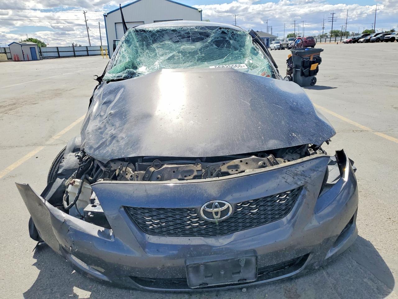 2009 Toyota Corolla Le Угольный vin: JTDBL40E09J048835
