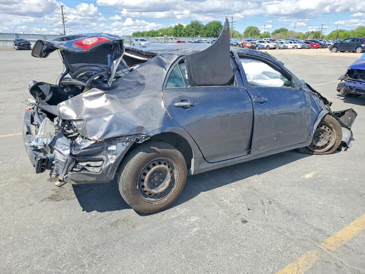 2009 Toyota Corolla Le Угольный vin: JTDBL40E09J048835