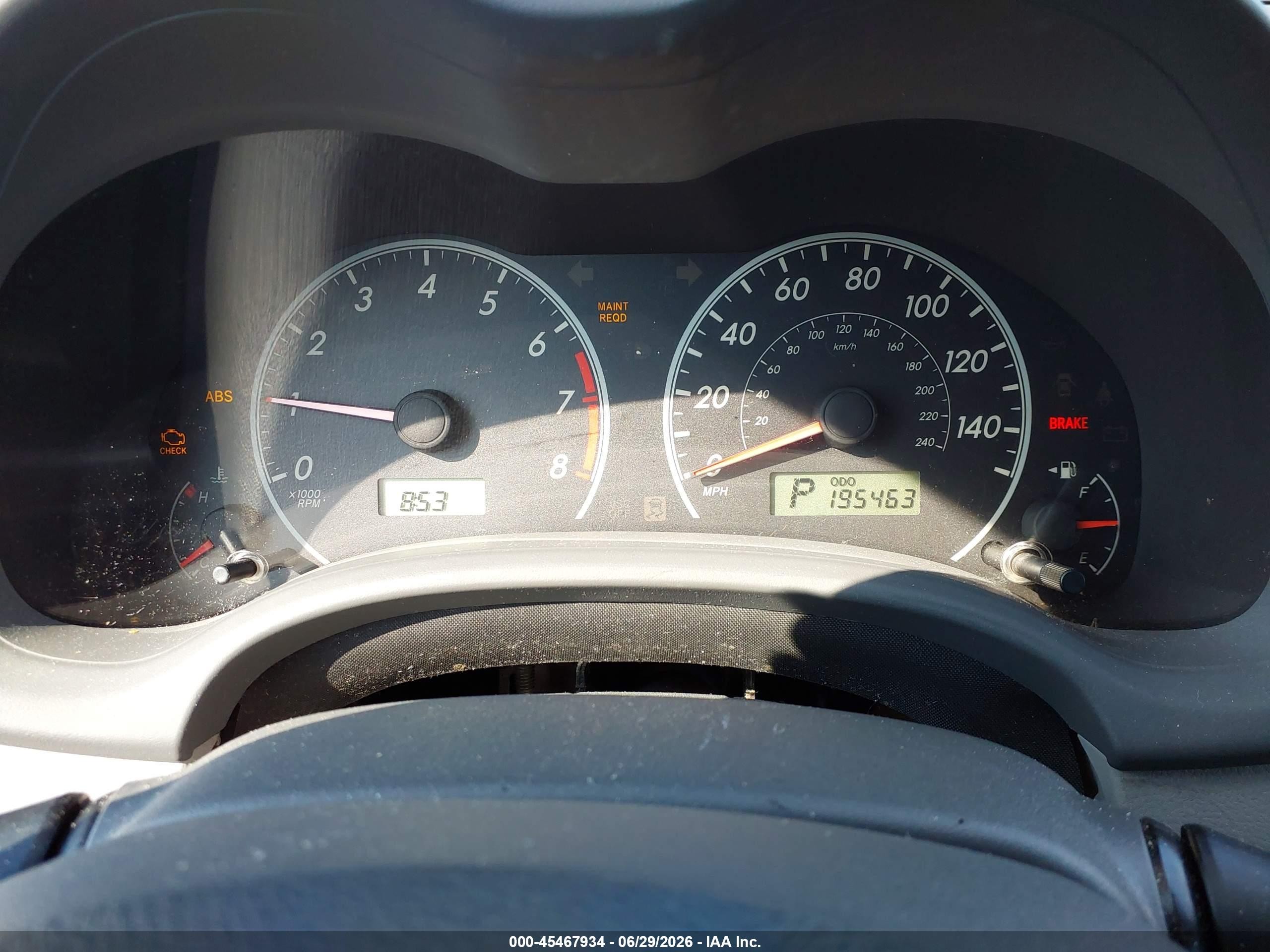 2009 Toyota Corolla Le Silver vin: JTDBL40E199020530