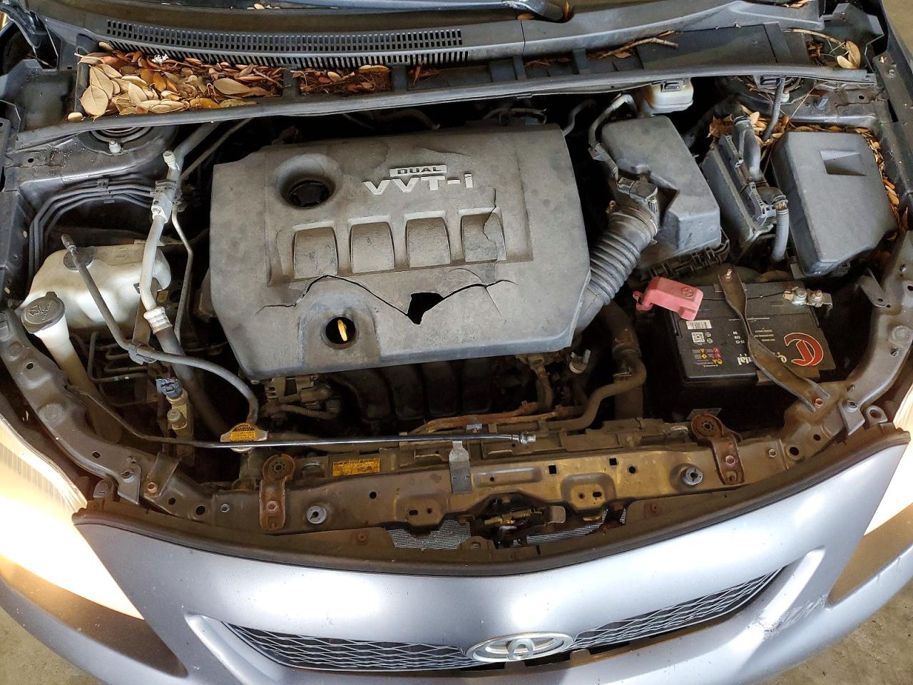 2009 Toyota Corolla Le Gray vin: JTDBL40E199054368