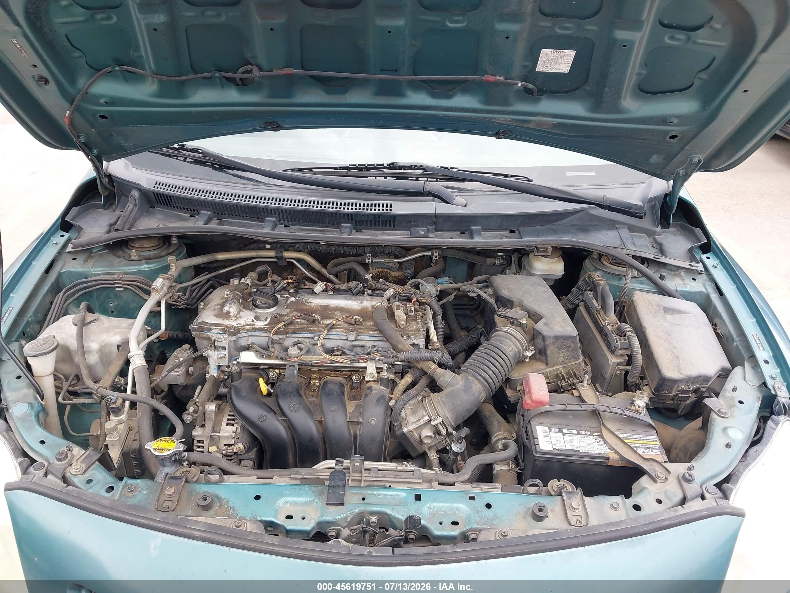 2009 Toyota Corolla Le Green vin: JTDBL40E199057075