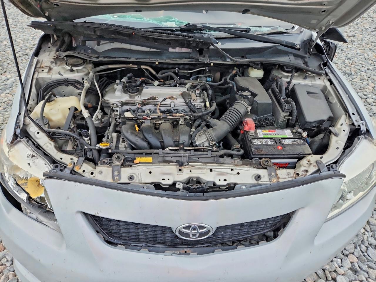 2009 Toyota Corolla Le Серебряный vin: JTDBL40E199082946
