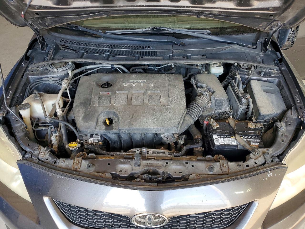 2009 Toyota Corolla Le Gray vin: JTDBL40E199091341