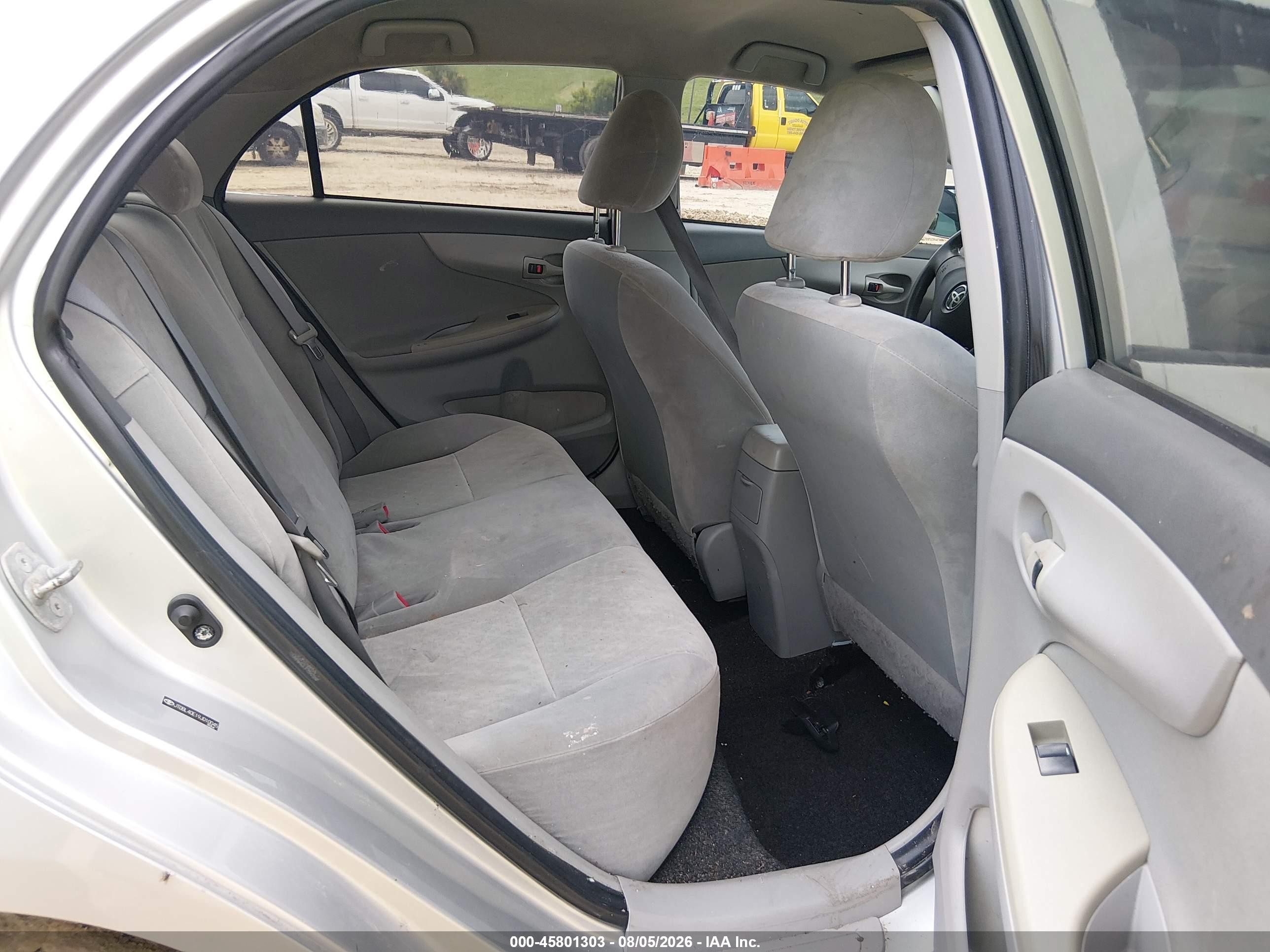 2009 Toyota Corolla Le Silver vin: JTDBL40E19J010045