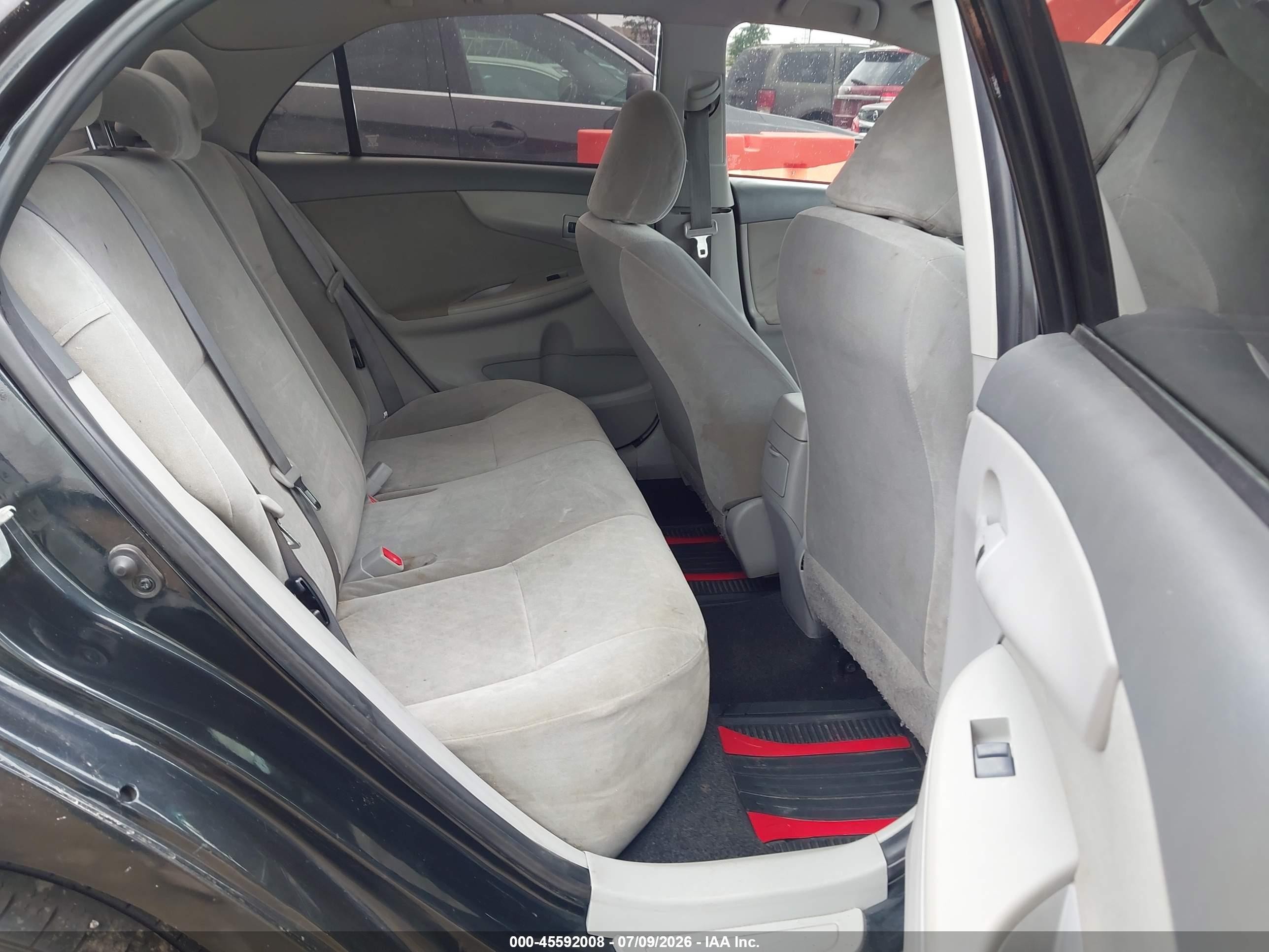 2009 Toyota Corolla Le Черный vin: JTDBL40E299039040