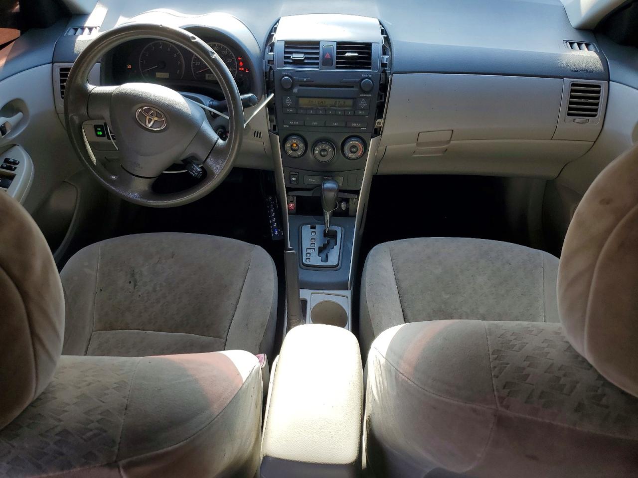 2009 Toyota Corolla Le Серый vin: JTDBL40E299075424